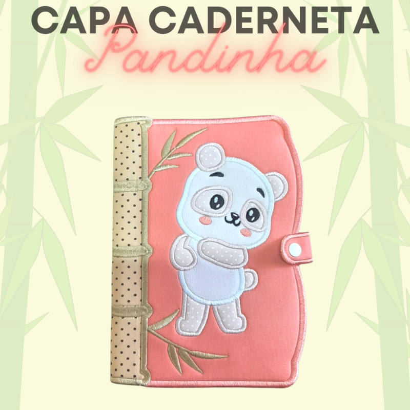 Capa de Caderneta Pandinha 