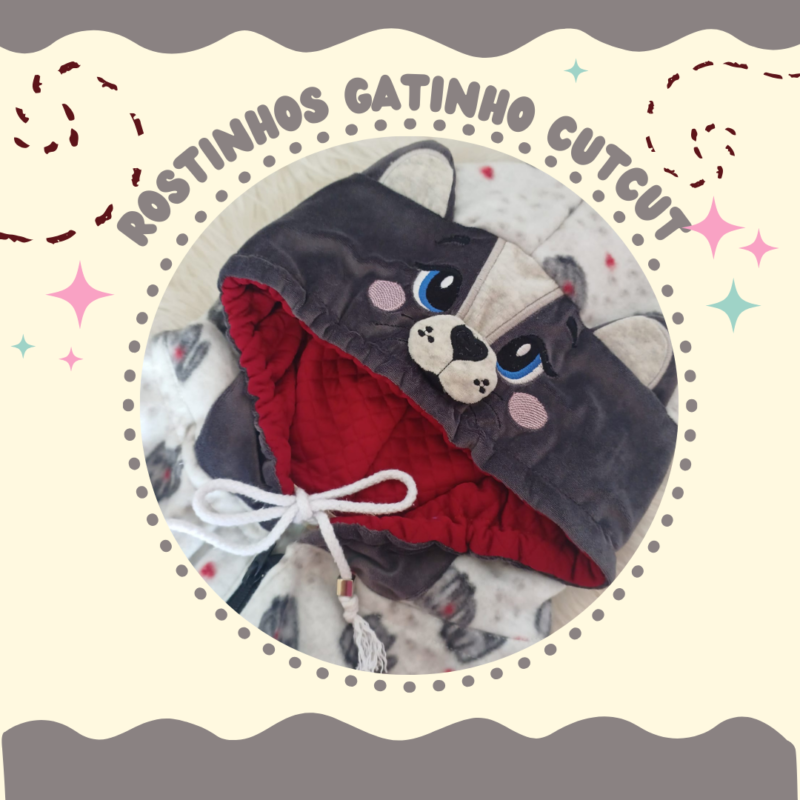 Rostinhos Gatinho Cutcut