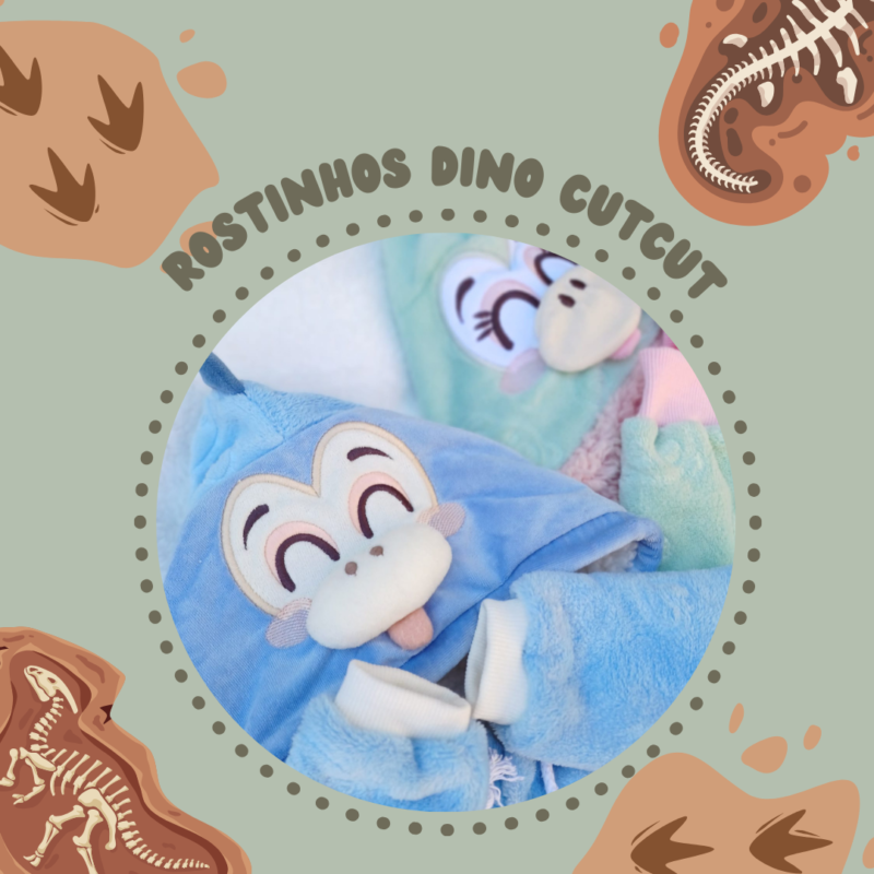 Rostinhos Dino Cutcut